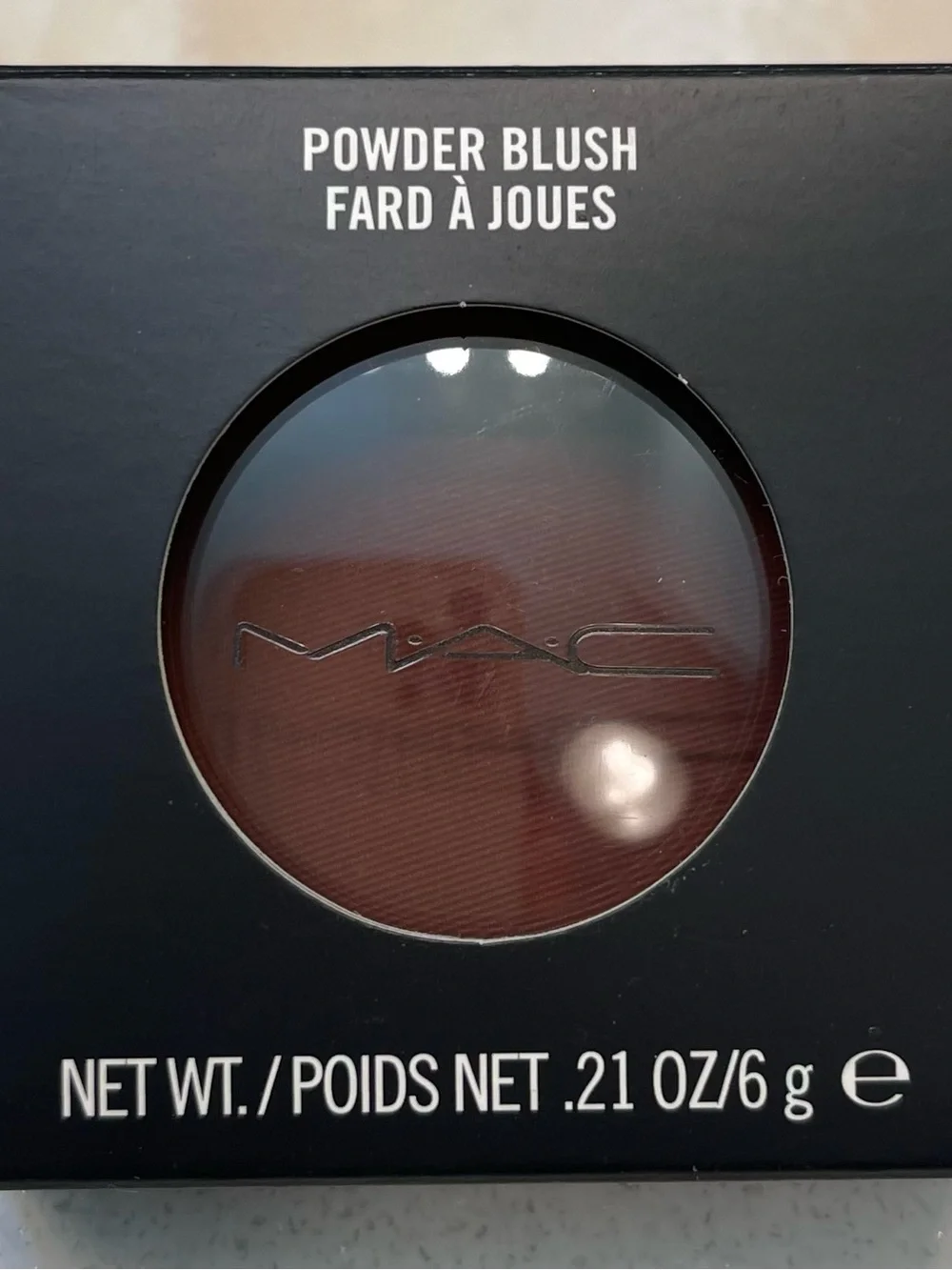VAULTED FORMULA ~ MAC Cosmetics ~ ‘FILM NOIR’ ~ Powder Blush ~ Full Size 6 g NIB